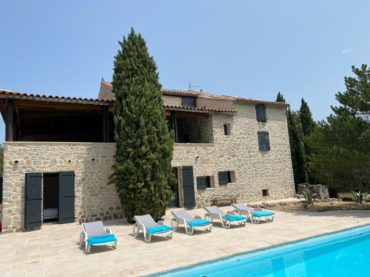 Luxurious Family House With Pool In Ardeche. Villa Les Vans Kültér fotó