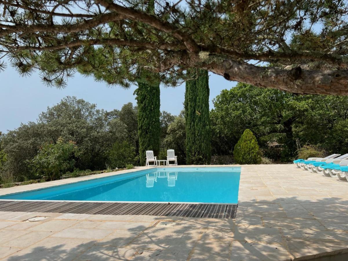 Luxurious Family House With Pool In Ardeche. Villa Les Vans Kültér fotó