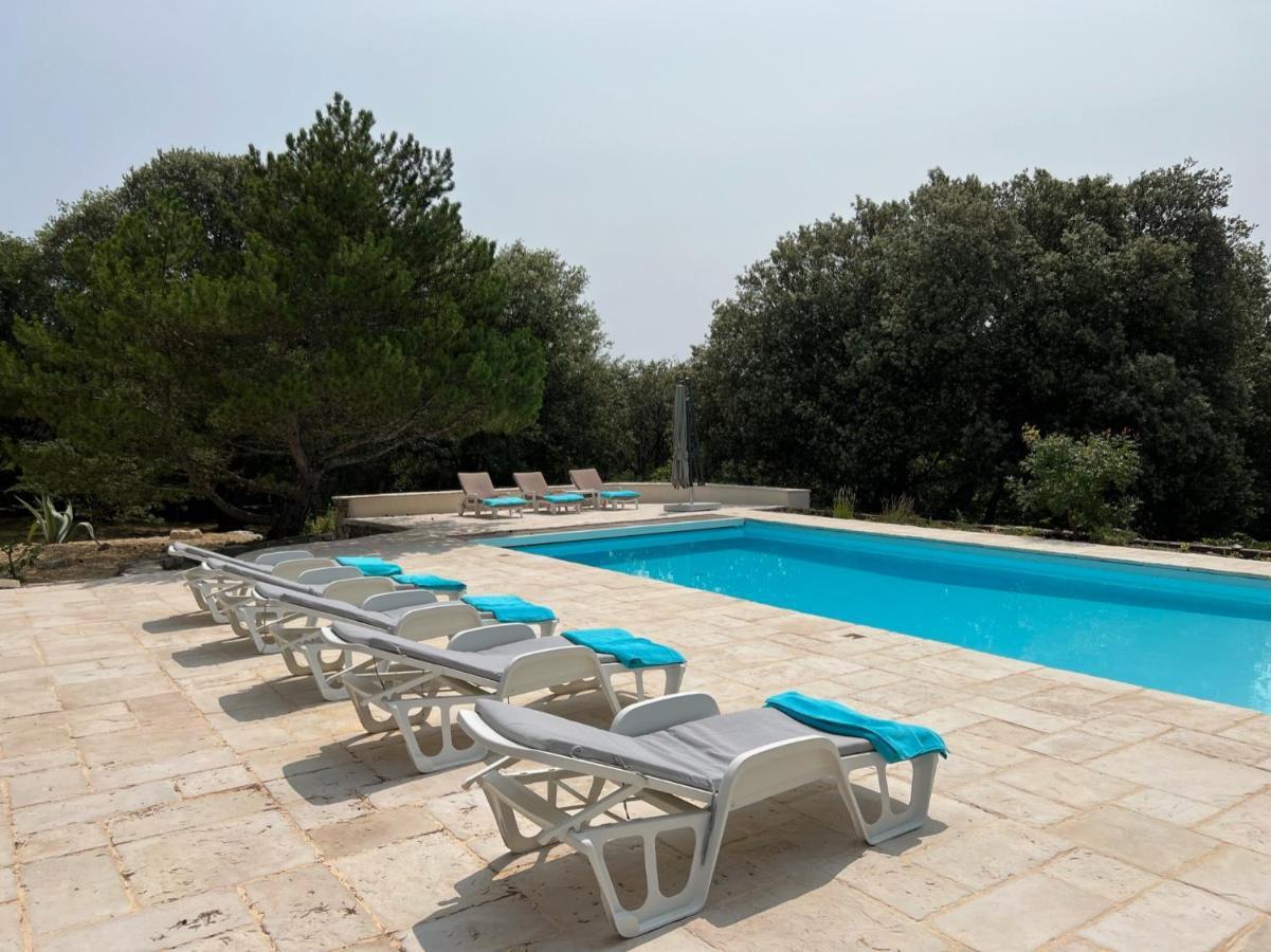 Luxurious Family House With Pool In Ardeche. Villa Les Vans Kültér fotó
