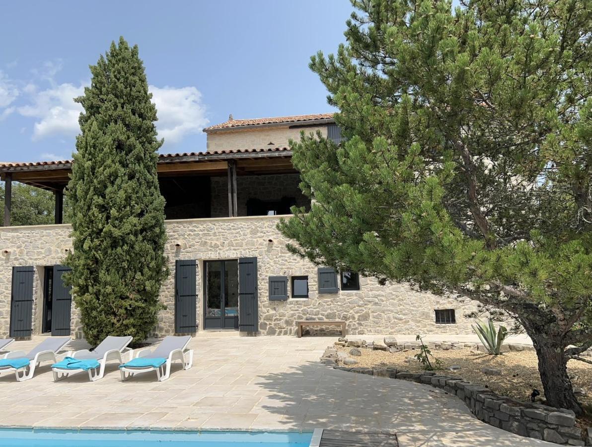 Luxurious Family House With Pool In Ardeche. Villa Les Vans Kültér fotó