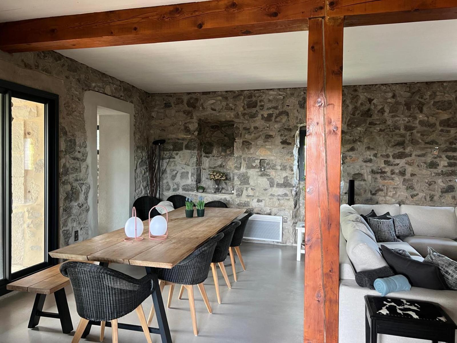 Luxurious Family House With Pool In Ardeche. Villa Les Vans Kültér fotó